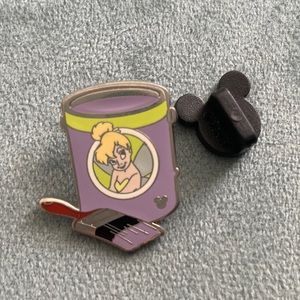 Tinkerbell hidden mickey paint can Disney pin
